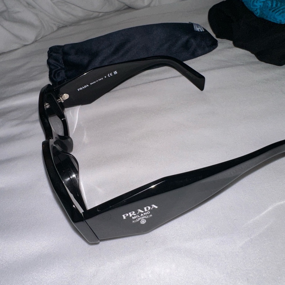 Prada Black Modern Sunglasses